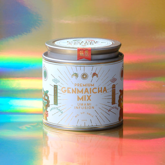 Toasted Genmaicha Powder (Sweetened) 200g
